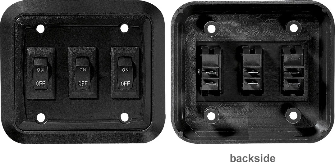 S660 – RV DESIGNER Multi Purpose Switch, On-Off Use For Lighting Control/ Entry Steps/ Appliance Wall Plate Switch Tr...